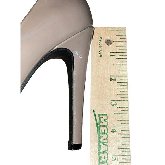 Steve Madden P-Reta High Heels Womens 6M Used Platform Graige Shiny - Picture 15 of 16